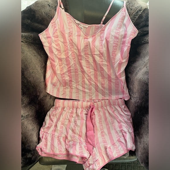 VS Satin Cami & Shorts Set - Picture 1 of 1
